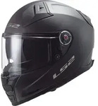 LS2 FF811 Vector II Solid Helm, schwarz, Gr&ouml;&szlig;e L f&uuml;r M&auml;nner