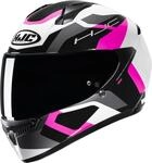 HJC C10 Tins Helm, schwarz-weiss-pink, Gr&ouml;&szlig;e S f&uuml;r M&auml;nner