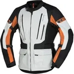 IXS Lennik-ST Motorrad Textiljacke, schwarz-grau, Gr&ouml;&szlig;e 2XL f&uuml;r M&auml;nner