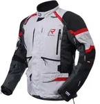 Rukka Madagasca-R Motorrad Textiljacke, schwarz-grau-rot, Gr&ouml;&szlig;e 58 f&uuml;r M&auml;nner