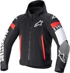 Alpinestars Zaca Air Motorrad Textiljacke, schwarz-weiss-rot, Gr&ouml;&szlig;e 3XL f&uuml;r