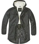 Brandit Marsh Lake Parka, schwarz-grau, Gr&ouml;&szlig;e L f&uuml;r M&auml;nner