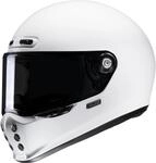 HJC V10 Solid Helm, weiss, Gr&ouml;&szlig;e M f&uuml;r M&auml;nner