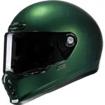 HJC V10 Solid Helm, gr&uuml;n, Gr&ouml;&szlig;e M f&uuml;r M&auml;nner