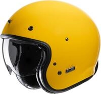 HJC V31 Solid Retro Jethelm, gelb, Gr&ouml;&szlig;e S f&uuml;r M&auml;nner