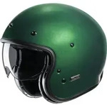 HJC V31 Solid Retro Jethelm, gr&uuml;n, Gr&ouml;&szlig;e L f&uuml;r M&auml;nner