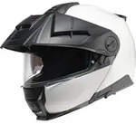 Schuberth E2 Klapphelm, schwarz-weiss, Gr&ouml;&szlig;e 53 f&uuml;r M&auml;nner