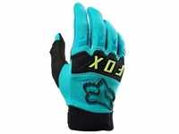 FOX Dirtpaw Motocross Handschuhe, schwarz-türkis, Größe M