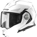 LS2 FF901 Advant X Solid Klapphelm, weiss, Gr&ouml;&szlig;e XL f&uuml;r M&auml;nner
