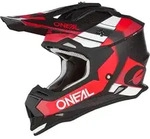 Oneal 2Series Spyde V23 Motocross Helm, schwarz-weiss-rot, Gr&ouml;&szlig;e M f&uuml;r M&auml;nner
