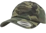 Brandit Low Profile Camo Washed Kappe