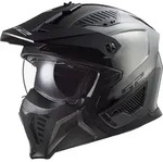 LS2 OF606 Drifter Jeans Trial Helm, silber, Gr&ouml;&szlig;e S f&uuml;r M&auml;nner