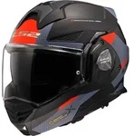 LS2 FF901 Advant X Oblivion Klapphelm, schwarz-blau, Gr&ouml;&szlig;e XS f&uuml;r M&auml;nner
