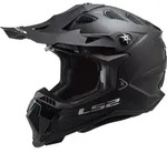 LS2 MX700 Subverter Evo II Solid Motocross Helm, schwarz, Gr&ouml;&szlig;e 2XL f&uuml;r M&auml;nner