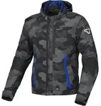 Macna Riggor Camo wasserdichte Motorrad Textiljacke, grau, Gr&ouml;&szlig;e M f&uuml;r M&auml;nner