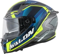 Caberg CA15026024-XL, Caberg Avalon X Optic Helm Grau Gelb male