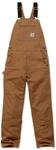 Carhartt Latzhose, braun, Gr&ouml;&szlig;e 30 f&uuml;r M&auml;nner