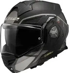 LS2 FF901 Advant X Metryk Klapphelm, schwarz-grau-silber, Gr&ouml;&szlig;e XS f&uuml;r M&auml;nner