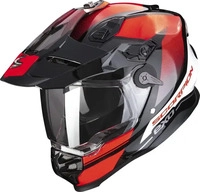 Scorpion 184-425-24-06, Scorpion ADF-9000 Air Trail Motocross Helm Schwarz Rot male