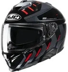 HJC i71 Simo Helm, schwarz-rot, Gr&ouml;&szlig;e S f&uuml;r M&auml;nner