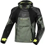 Macna Bradical Camo wasserdichte Motorrad Textiljacke, gr&uuml;n, Gr&ouml;&szlig;e L f&uuml;r M&auml;nner