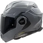 LS2 FF901 Advant X Solid Klapphelm, grau, Gr&ouml;&szlig;e XS f&uuml;r M&auml;nner