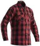 RST Lumberjack Motorrad Hemd, schwarz-rot, Gr&ouml;&szlig;e S f&uuml;r M&auml;nner
