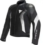 Dainese Super Rider 2 Absoluteshell Motorrad Textiljacke, schwarz-weiss, Gr&ouml;&szlig;e 50
