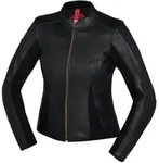 IXS Aberdeen Damen Motorrad Lederjacke, schwarz, Gr&ouml;&szlig;e 44