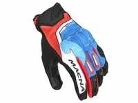 Macna Assault 2.0 Motorrad Handschuhe, schwarz-rot-blau, Größe M