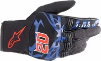Alpinestars 3565423-1737-3XL, Alpinestars FQ20 Copper Motorradhandschuhe Schwarz Rot