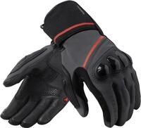Revit Summit 4 H2O wasserdichte Motorradhandschuhe, schwarz-grau, Gr&ouml;&szlig;e S f&uuml;r