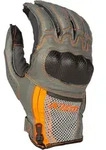 Klim Induction Motorrad Handschuhe, grau-orange, Gr&ouml;&szlig;e S f&uuml;r M&auml;nner
