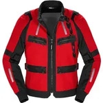 Spidi Enduro Pro Motorrad Textil Jacke, schwarz-rot, Gr&ouml;&szlig;e S f&uuml;r M&auml;nner