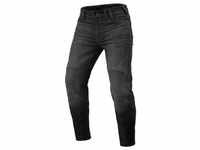 Revit Moto 2 TF Motorrad Jeans, schwarz-grau, Größe 30