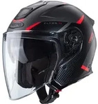 Caberg Flyon II Boss Jethelm, schwarz-grau-rot, Gr&ouml;&szlig;e L f&uuml;r M&auml;nner