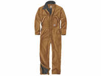 Carhartt Washed Duck Insulated Overall 104396-BRN-S009