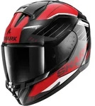 Shark Ridill 2 Bersek Helm, schwarz-grau-rot, Gr&ouml;&szlig;e L f&uuml;r M&auml;nner