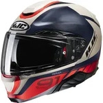 HJC RPHA 91 Rafino Klapphelm, rot-blau, Gr&ouml;&szlig;e XS 54 55 f&uuml;r M&auml;nner
