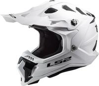 LS2 MX700 Subverter Evo II Solid Motocross Helm, weiss, Gr&ouml;&szlig;e 2XL f&uuml;r M&auml;nner
