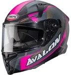 Caberg Avalon X Optic Helm, schwarz-pink, Gr&ouml;&szlig;e M f&uuml;r M&auml;nner