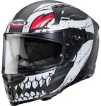 Caberg Avalon X Punk Helm, grau-rot, Gr&ouml;&szlig;e L f&uuml;r M&auml;nner
