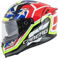 Caberg CA15026091-XS, Caberg Avalon X Track Helm Rot Blau Gelb male