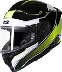 IXS 421 FG 2.1 Helm, schwarz-weiss-gelb, Gr&ouml;&szlig;e 2XL f&uuml;r M&auml;nner