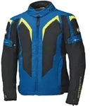 Held Zelda Motorrad Textiljacke, blau-gelb, Gr&ouml;&szlig;e 2XL f&uuml;r M&auml;nner