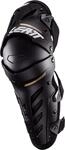 Leatt Dual Axis Jugend Knie- und Schienbeinprotektoren, schwarz