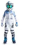 Acerbis Transparent 3.0 Kinder Regenjacke, weiss, Gr&ouml;&szlig;e 2XL