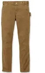 Carhartt Slim Fit Crawford Damen Hose, beige, Gr&ouml;&szlig;e 40