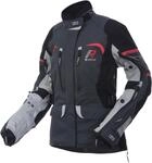 Rukka Rimorina Damen Motorrad Textiljacke, schwarz-grau-weiss-rot, Gr&ouml;&szlig;e 44