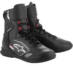 Alpinestars Superfaster Motorradschuhe, schwarz-grau-rot, Gr&ouml;&szlig;e 43 f&uuml;r M&auml;nner